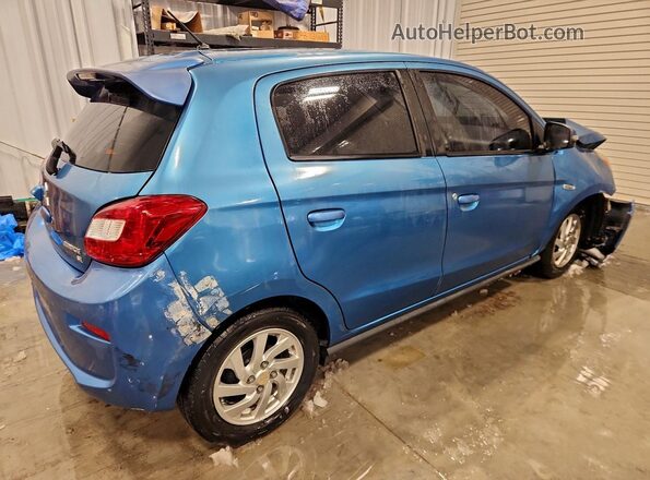 ML32A4HJ1HH010403 2017 MITSUBISHI MIRAGE Синий Задняя правая четверть
