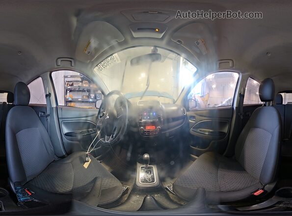 ML32A4HJ1HH010403 2017 MITSUBISHI MIRAGE Синий Панорамный вид салона 360°