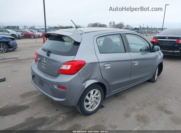 ML32A4HJ6LH005187 2020 MITSUBISHI MIRAGE Gray Trasero derecho