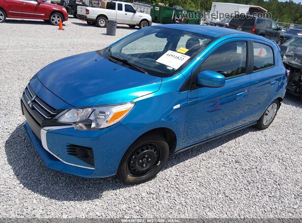 ML32AUHJ3RH034591 2024 MITSUBISHI MIRAGE Blue Przód lewy