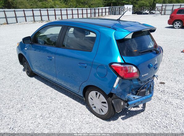 ML32AUHJ3RH034591 2024 MITSUBISHI MIRAGE Blue Tył lewy