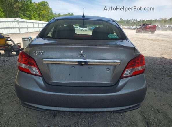 ML32F3FJ0LHF05377 2020 MITSUBISHI MIRAGE Серебряный Вид сзади