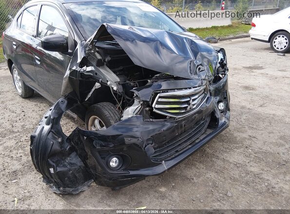ML32F3FJ2HH002602 2017 MITSUBISHI MIRAGE G4 Black Widok z przodu