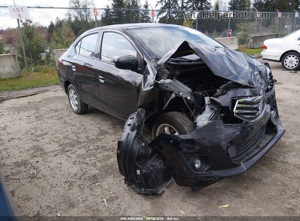 ML32F3FJ2HH002602 2017 MITSUBISHI MIRAGE G4 Black Przód prawy