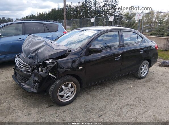 ML32F3FJ2HH002602 2017 MITSUBISHI MIRAGE G4 Black Przód lewy