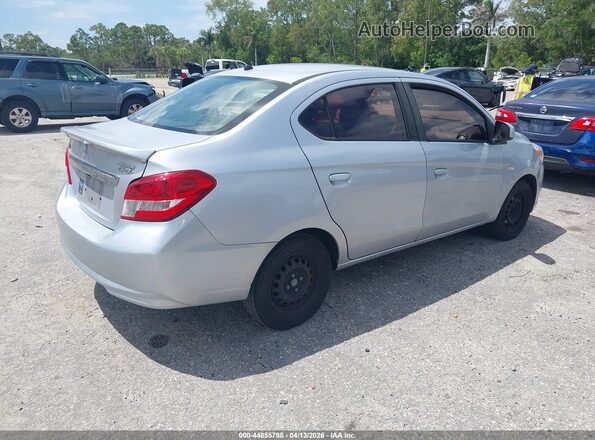 ML32F3FJ2HHF12192 2017 MITSUBISHI MIRAGE G4 Серебряный Задняя правая четверть