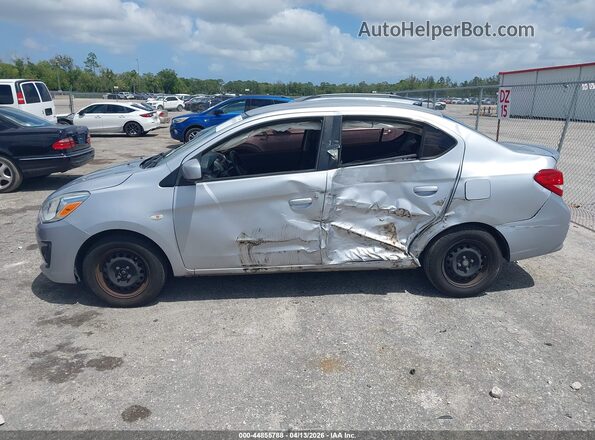 ML32F3FJ2HHF12192 2017 MITSUBISHI MIRAGE G4 Серебряный Вид спереди