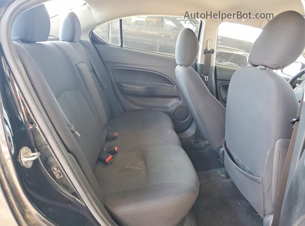 ML32F3FJ2JHF15972 2018 MITSUBISHI MIRAGE Черный Вид задних сидений