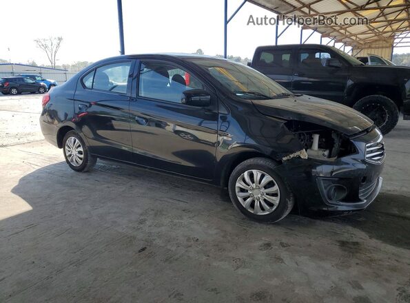 ML32F3FJ2JHF15972 2018 MITSUBISHI MIRAGE Черный Передняя правая четверть