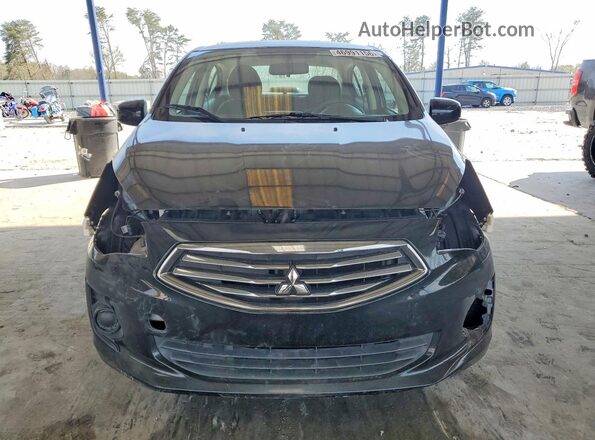 ML32F3FJ2JHF15972 2018 MITSUBISHI MIRAGE Черный Вид спереди