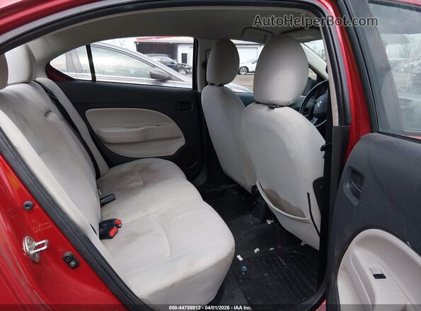 ML32F3FJ3HHF10872 2017 MITSUBISHI MIRAGE G4 Красный Вид наклейки с VIN-кодом