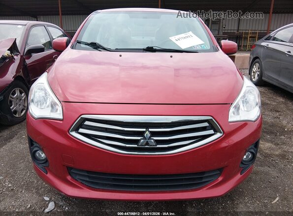 ML32F3FJ3HHF10872 2017 MITSUBISHI MIRAGE G4 Красный Вид спереди