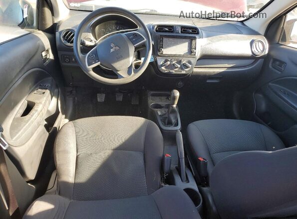 ML32F3FJ3KHF14475 2019 MITSUBISHI MIRAGE Темно-бордовый Вид панели приборов