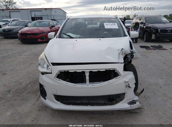 ML32F3FJ4HHF13554 2017 MITSUBISHI MIRAGE G4 White Սարքավորումների վահանակի տեսք