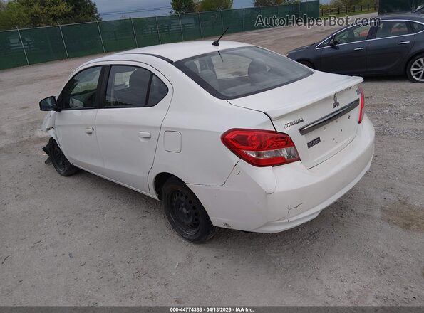 ML32F3FJ4HHF13554 2017 MITSUBISHI MIRAGE G4 White Հետևի ձախ