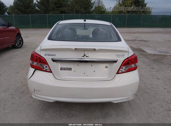 ML32F3FJ4HHF13554 2017 MITSUBISHI MIRAGE G4 White 
