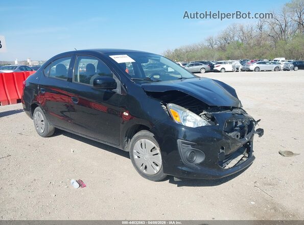 ML32F3FJ4HHF14512 2017 MITSUBISHI MIRAGE G4 Black Przód prawy