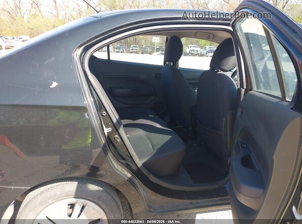 ML32F3FJ4HHF14512 2017 MITSUBISHI MIRAGE G4 Black Widok naklejki z numerem VIN