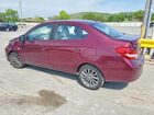 2018 Mitsubishi Mirage G4 Es Бордовый vin: ML32F3FJ4JHF09915