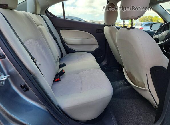 ML32F3FJ4KHF01847 2019 MITSUBISHI MIRAGE Серый Вид задних сидений