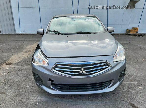 ML32F3FJ4KHF01847 2019 MITSUBISHI MIRAGE Серый Вид спереди