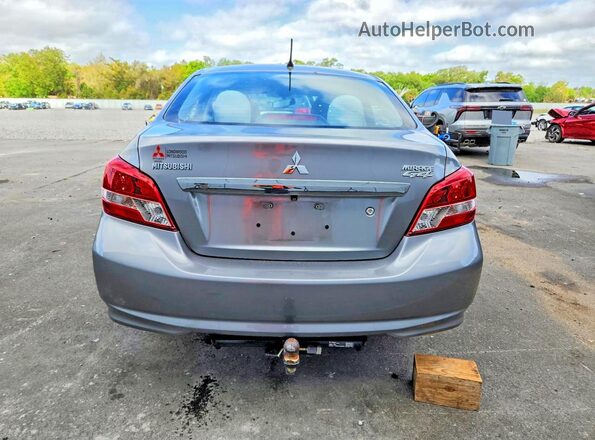 ML32F3FJ4KHF01847 2019 MITSUBISHI MIRAGE Серый Вид сзади