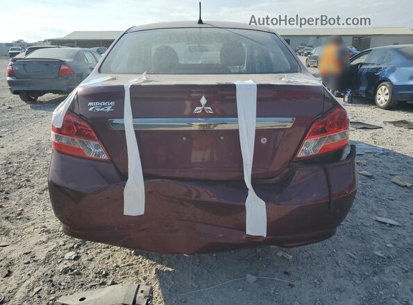 ML32F3FJ4LHF12090 2020 MITSUBISHI MIRAGE Maroon Vista trasera