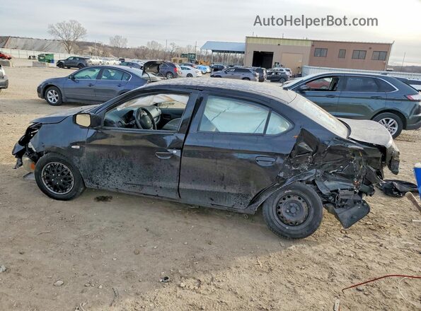ML32F3FJ5JHF09261 2018 MITSUBISHI MIRAGE Черный Задняя левая четверть