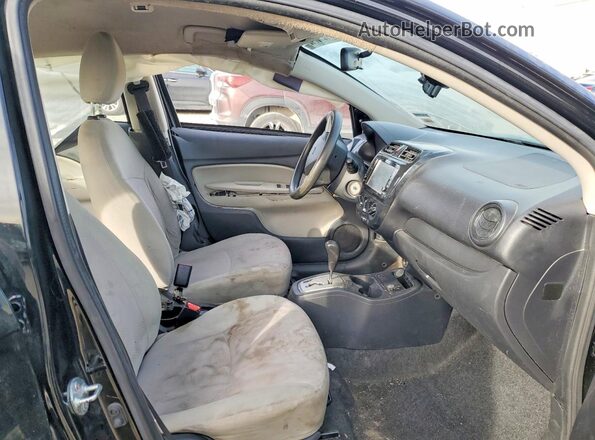 ML32F3FJ5JHF09261 2018 MITSUBISHI MIRAGE Черный Вид салона спереди