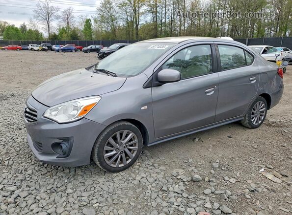 ML32F3FJ5KHF00982 2019 MITSUBISHI MIRAGE Gray Przód lewy