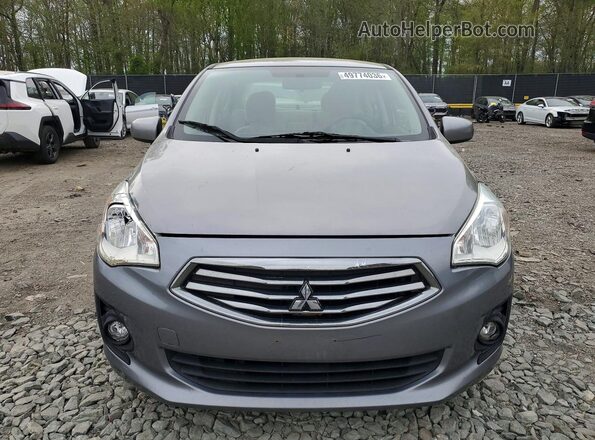 ML32F3FJ5KHF00982 2019 MITSUBISHI MIRAGE Gray Widok z przodu