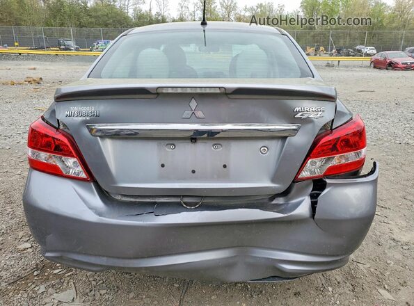 ML32F3FJ5KHF00982 2019 MITSUBISHI MIRAGE Gray Widok z tyłu
