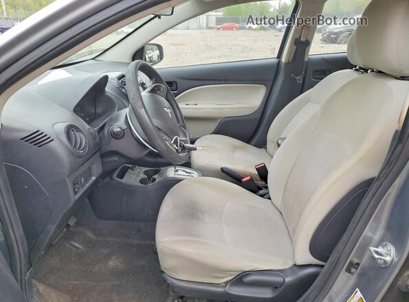ML32F3FJ5KHF00982 2019 MITSUBISHI MIRAGE Gray Widok wnętrza z przodu