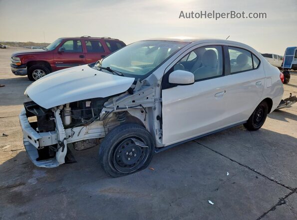 ML32F3FJ5KHF03445 2019 MITSUBISHI MIRAGE White Передня ліва чверть