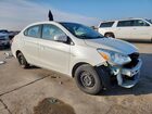 2019 Mitsubishi Mirage G4 Es White vin: ML32F3FJ5KHF03445