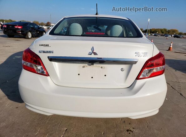 ML32F3FJ5KHF03445 2019 MITSUBISHI MIRAGE White Вид ззаду