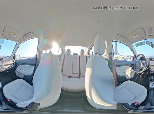 ML32F3FJ5KHF03445 2019 MITSUBISHI MIRAGE White Панорамний вид салону 360°