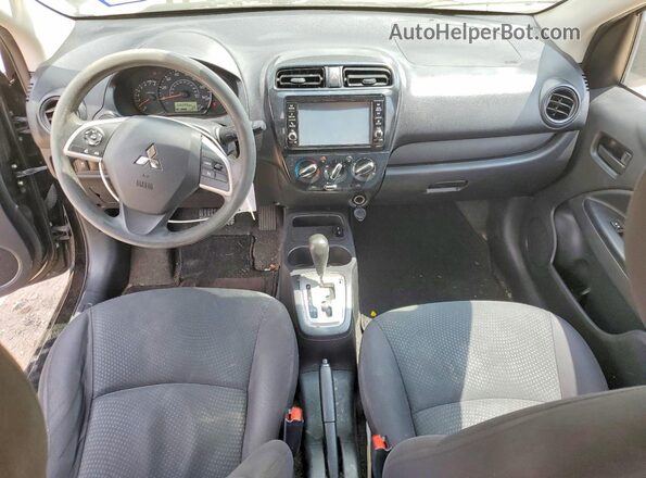 ML32F3FJ7KHF02944 2019 MITSUBISHI MIRAGE Черный Вид панели приборов