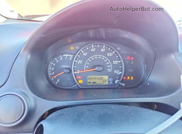 ML32F3FJ8HHF14495 2017 MITSUBISHI MIRAGE Red Vista del cuadro de instrumentos