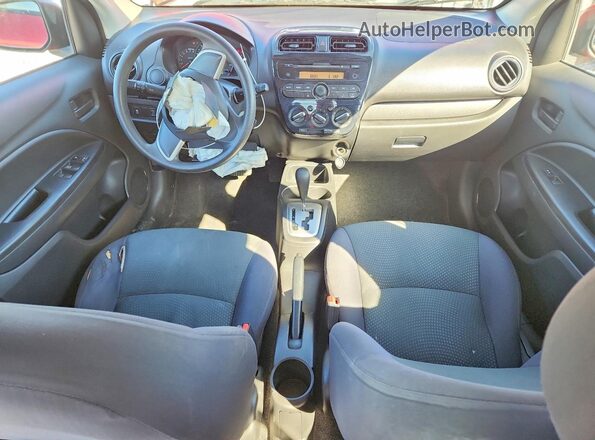 ML32F3FJ8HHF14495 2017 MITSUBISHI MIRAGE Red Vista del salpicadero