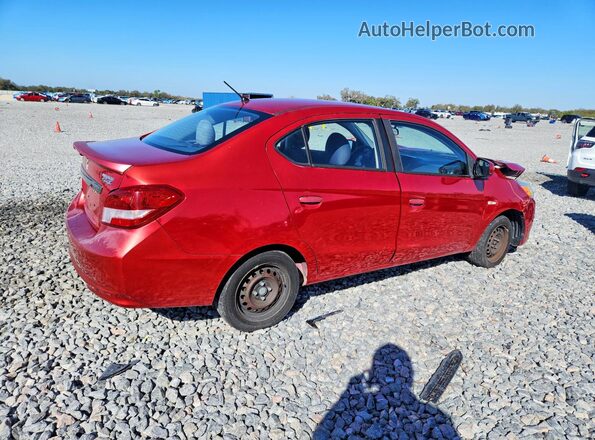 ML32F3FJ8HHF14495 2017 MITSUBISHI MIRAGE Red Trasero derecho