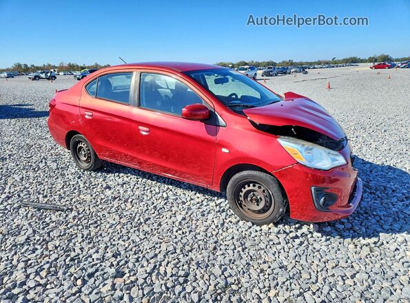 ML32F3FJ8HHF14495 2017 MITSUBISHI MIRAGE Red Delantero derecho
