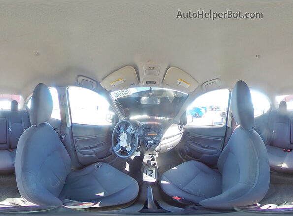 ML32F3FJ8HHF14495 2017 MITSUBISHI MIRAGE Red Vista de la etiqueta del VIN