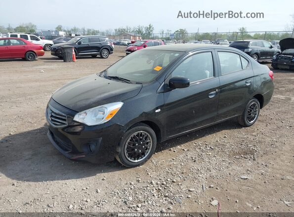 ML32F3FJ8HHF15825 2017 MITSUBISHI MIRAGE G4 Черный Передняя левая четверть
