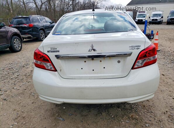 ML32F3FJ8JHF08184 2018 MITSUBISHI MIRAGE Белый Вид сзади