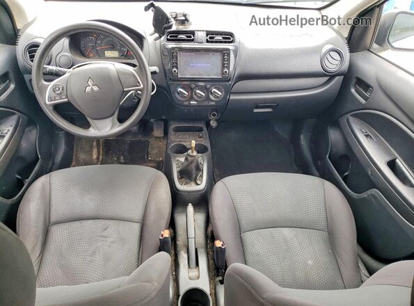 ML32F3FJ8JHF08184 2018 MITSUBISHI MIRAGE Белый Вид панели приборов