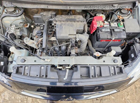 ML32F3FJ8KHF12219 2019 MITSUBISHI MIRAGE Черный Вид задней части салона