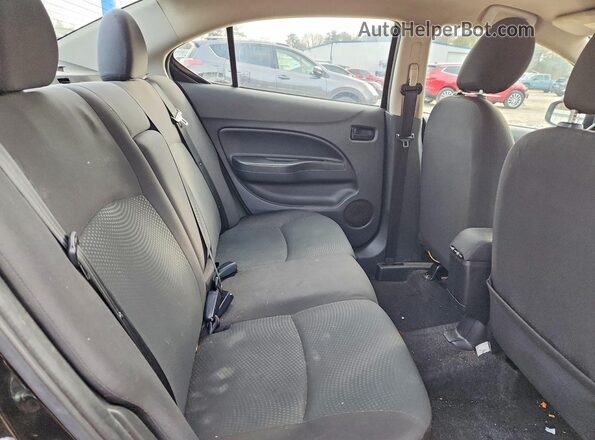 ML32F3FJ8KHF12219 2019 MITSUBISHI MIRAGE Черный Вид задних сидений
