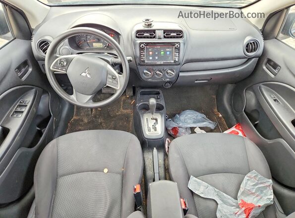ML32F3FJ8KHF12219 2019 MITSUBISHI MIRAGE Черный Вид панели приборов