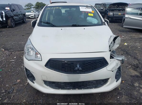 ML32F3FJ9LHF04549 2020 MITSUBISHI MIRAGE G4 White Instrument cluster view
